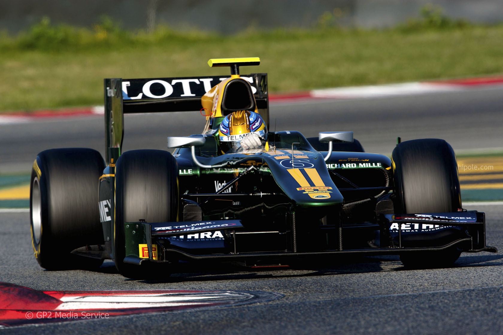 GP2 Series Testing Circuit de Catalunya, Barcelona, Spain. 20th April 2011 Esteban Gutierrez (MEX, Lotus ART) World Copyright Malcolm Griffiths/GP2 Media Service Digital Ref:_H0Y1923.jpg